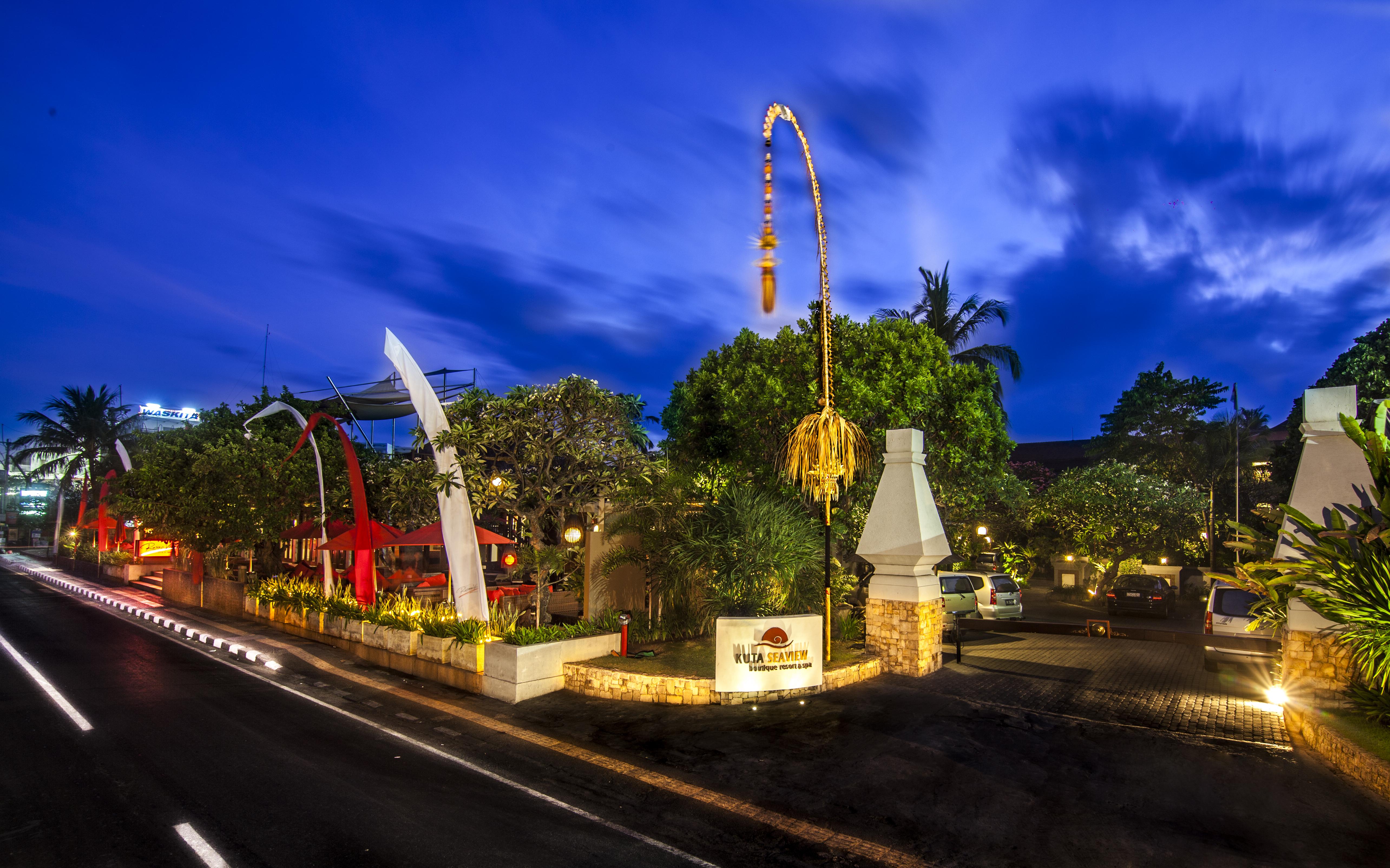 Kuta Seaview Boutique Resort Dış mekan fotoğraf